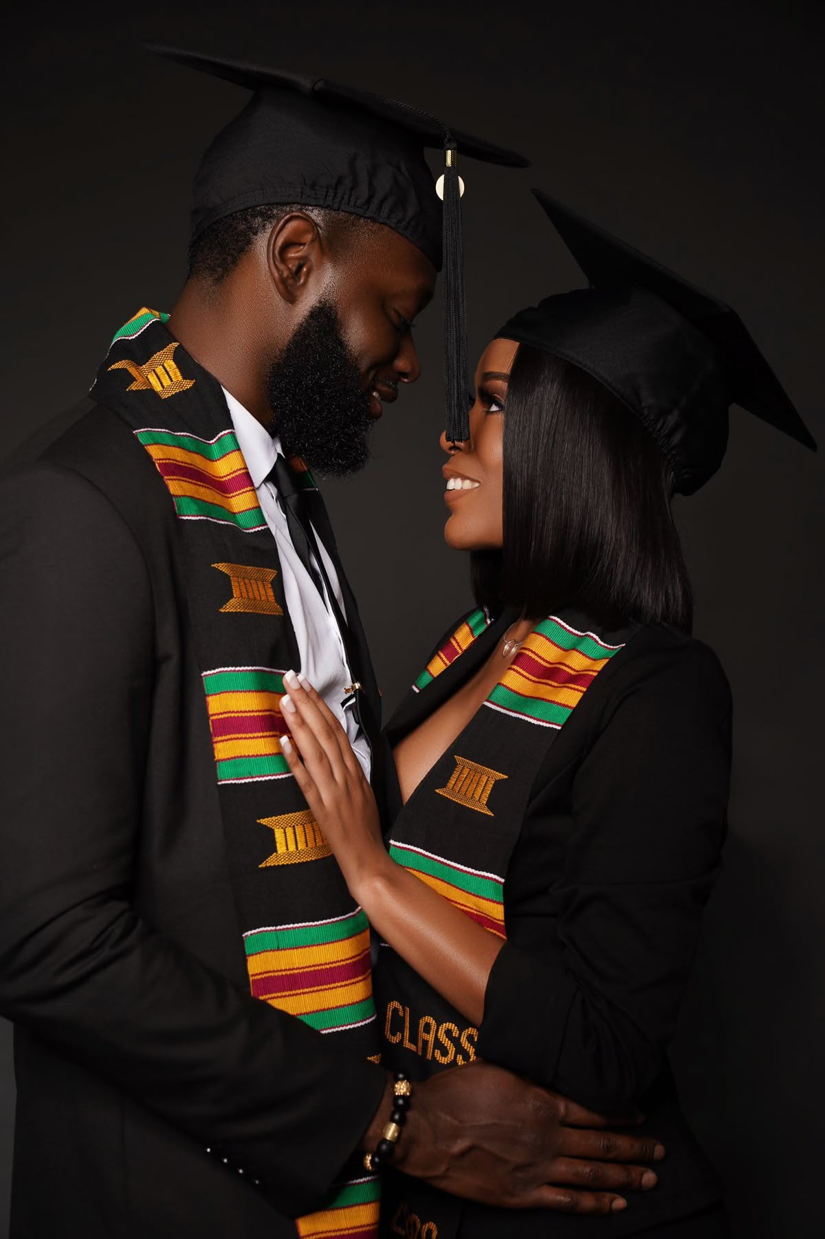 Graduate celebrating